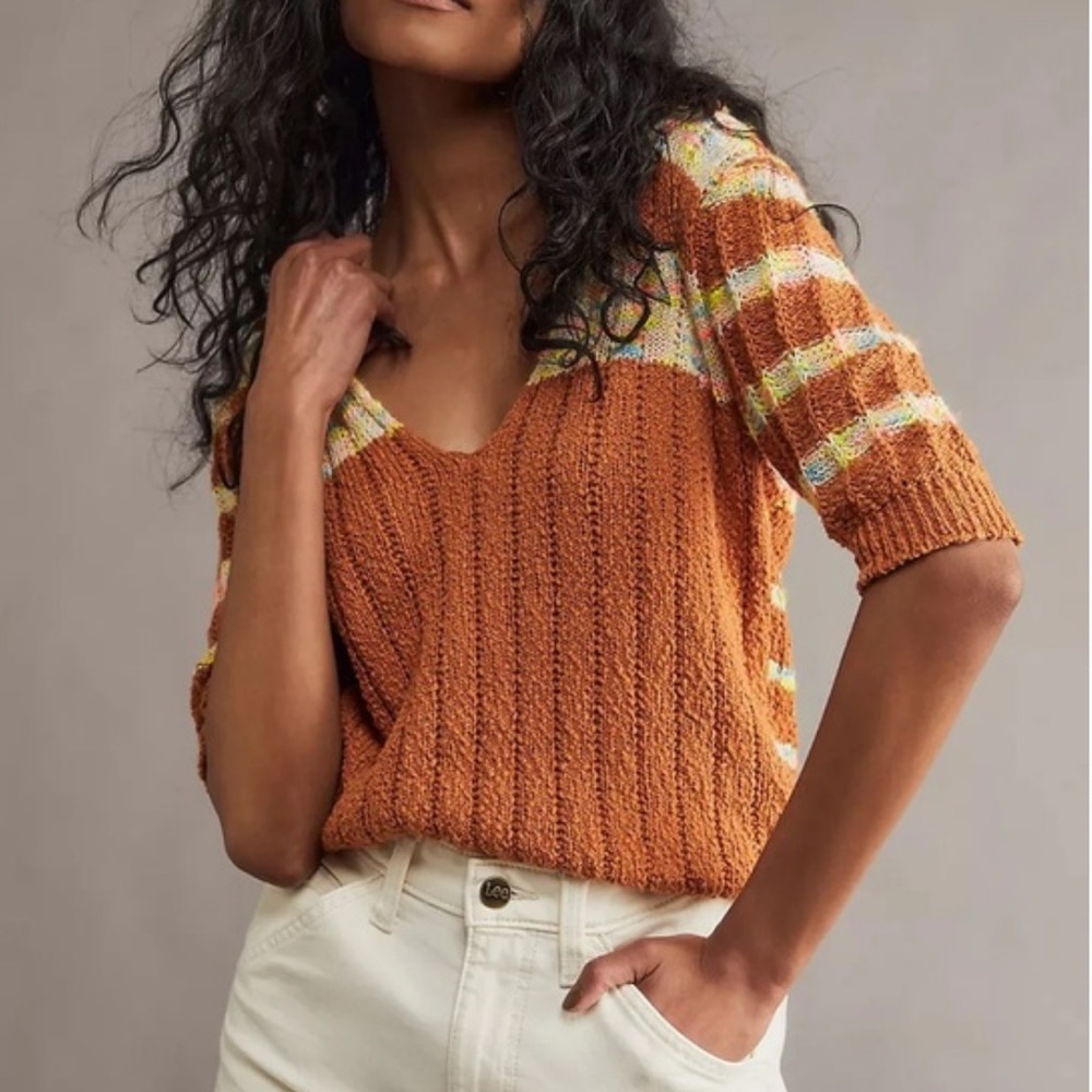 Free People Now & Then V-Neck Sweater